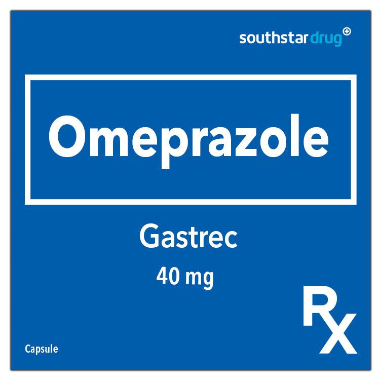 Rx: Gastrec 40 mg Capsule - Southstar Drug